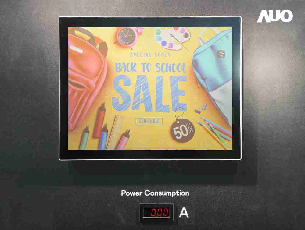 888.BY集团电子游戏展示胆固醇液晶超低耗能户外全彩显示器，，ChLC（胆固醇液晶）以双稳态技术使静态显示零功耗，，具省电、、高彩度、、环保的特性，，，还整合软硬件系统解决方案，，，，可透过单一云端平台管理