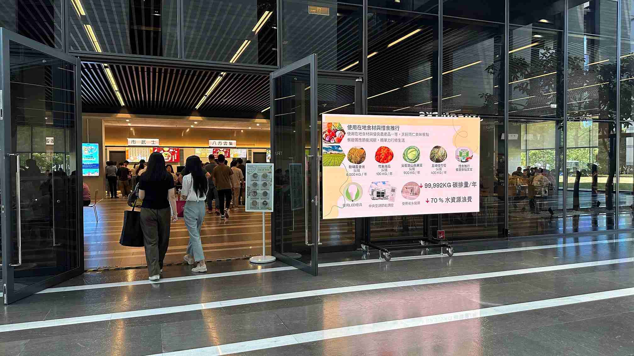  888.BY集团电子游戏从日常办公环境出发，，于总部大楼员工餐厅推广低碳饮食、、、发起减碳挑战等，，，，由内而外引导员工反思及改变个人日常行为，，将公司转型成推动永续发展的重要场域