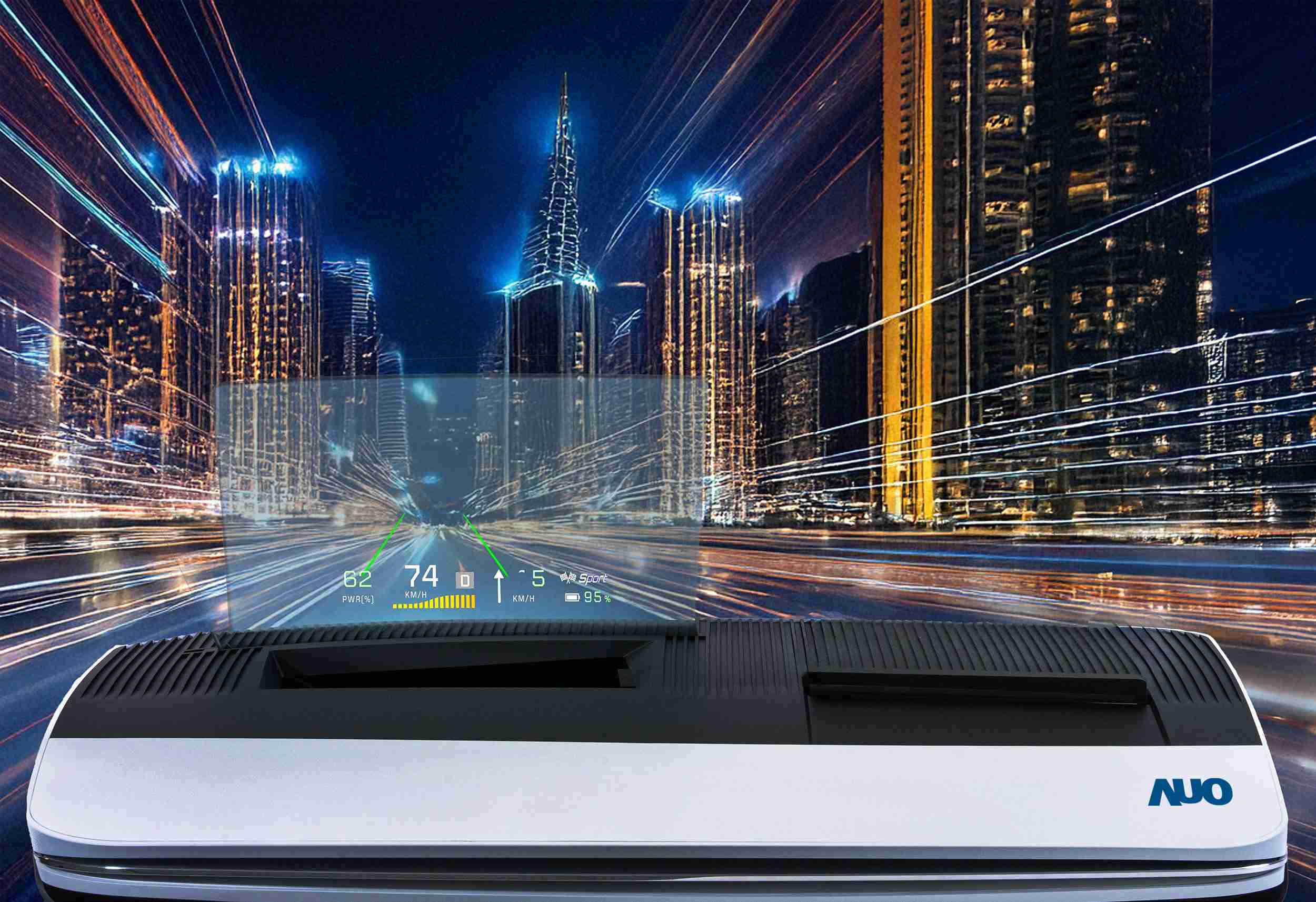 888.BY集团电子游戏推出13吋Micro LED抬头显示器，，，，提供高入眼亮度、、、、高色彩饱和度的显示质量，，，在阳光下或黑暗中都清晰可见，，并利用Micro LED模块体积小的优势，，，，解决车用空间有限的痛点